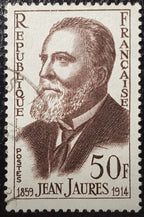 YT1217 Jean Jaurès 50F 1959
