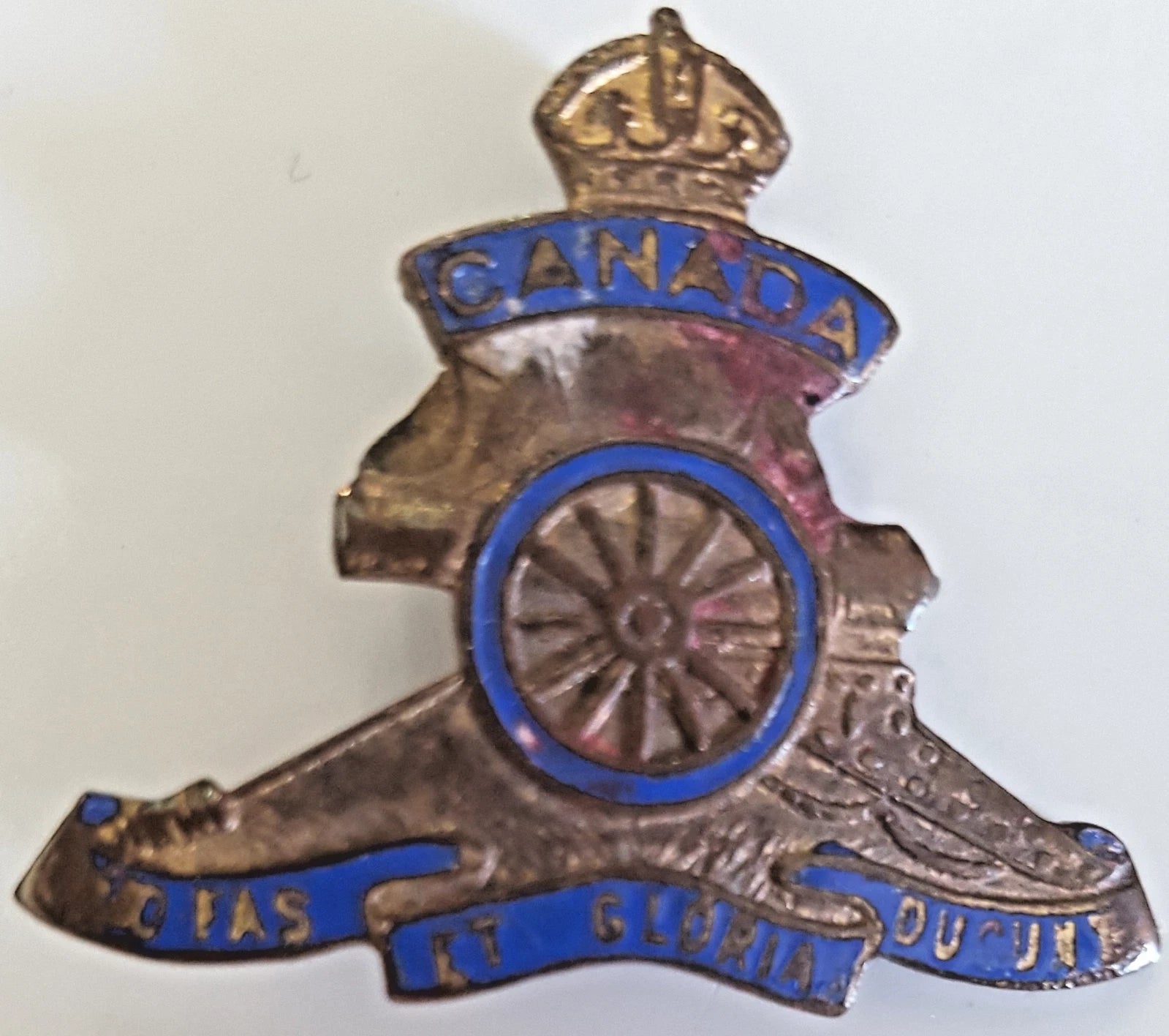 Sweetheart Brooch Canadian Field Artillery CEF WW1