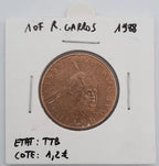 10 francs Roland Garros 1988 TTB