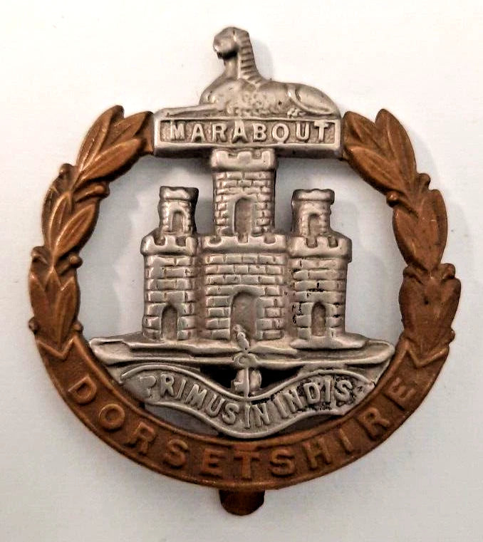 Badge1533 Dorsetshire Regiment WW1