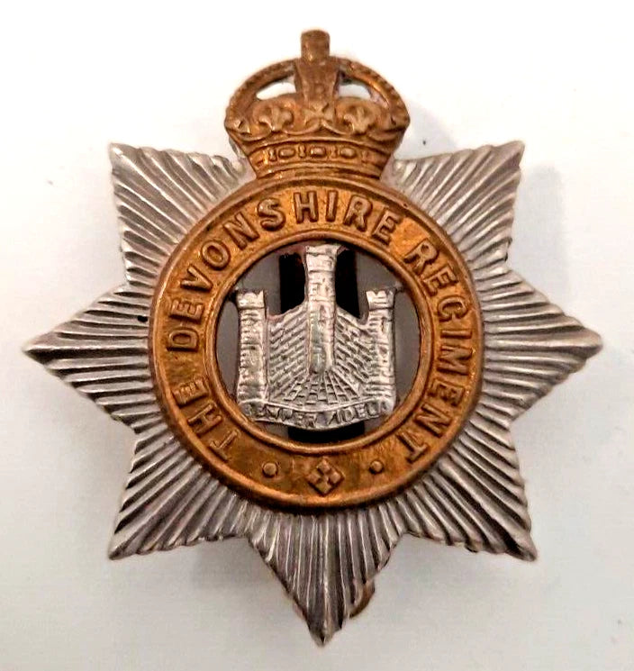 badge1457 Devonshire Regiment WW1