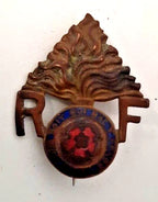Sweetheart Tie Bar Royal Fusiliers Regiment enameld WW1