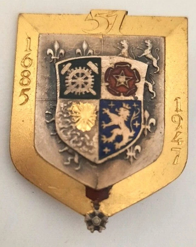 51° Bataillon d'Infanterie 1685-1947, pastille ronde