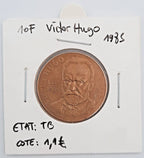 10 Francs Victor Hugo 1985 TB