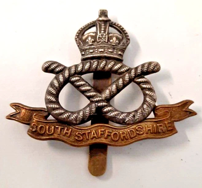 Badge1532 South Staffordrshire Regiment WW1