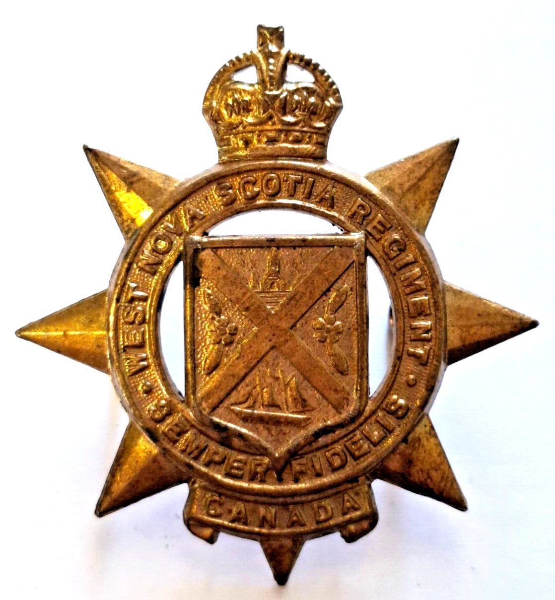 BadgeMM113 West Nova Scotia Regiment WW2