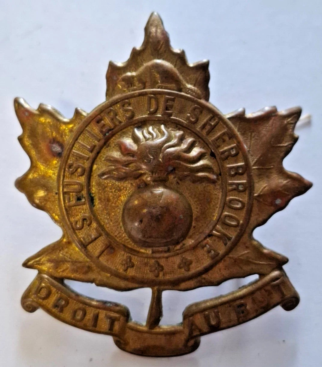 BadgeMM85 Fusiliers de Sherbrooke WW2