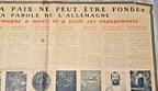 Affiche Pourquoi la Paix ne peut être fondée sur la parole de l'Allemagne 1916