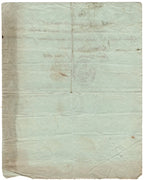 Lettre de réquisition (espions anglais) St Quentin 5 mars 1814 tampon