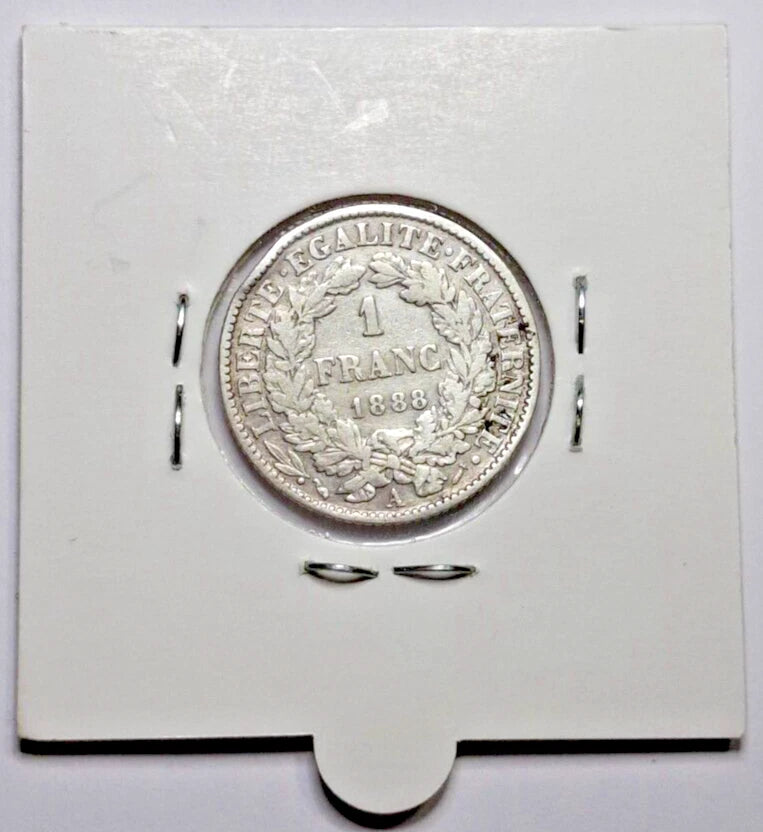1 Franc Cérès III Rep 1888 A SUP