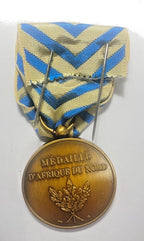 Médaille d'Afrique du Nord rebronzée frappe Monnaie de Paris (NEUVE)