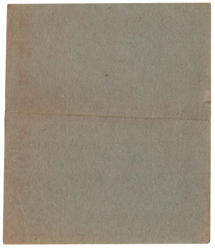 Carte rationnement viande Reichsfleischkarte 1920