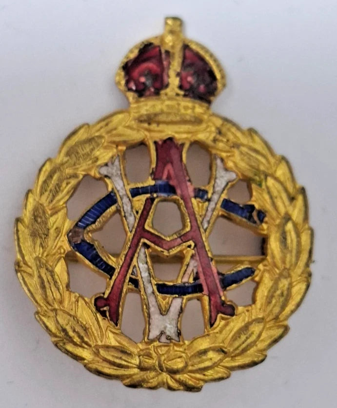 Sweetheart Brooch Army Veterinary Corps WW1 enameld