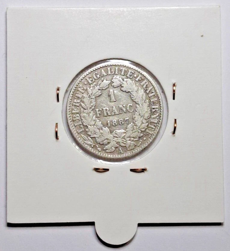 1 Franc Cérès III Rep 1887 A SUP
