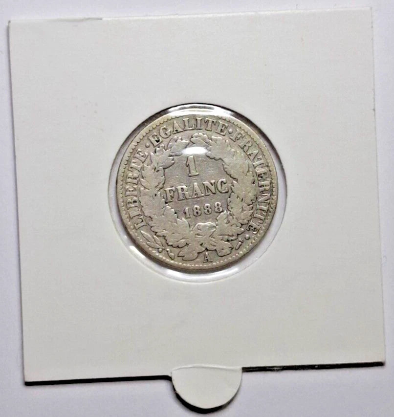 1 Franc Cérès III Rep 1888 A TTB