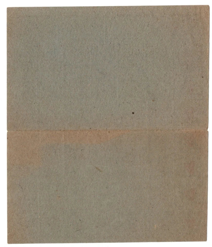 Carte rationnement viande Reichsfleischkarte 1920