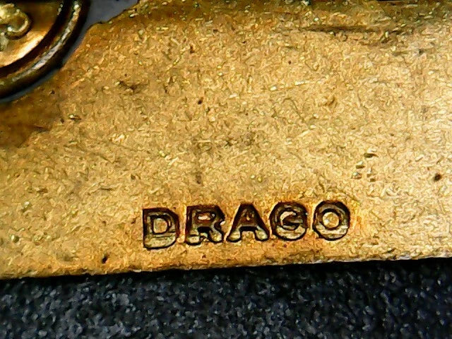 50° Bataillon du Génie, émail, dos lisse