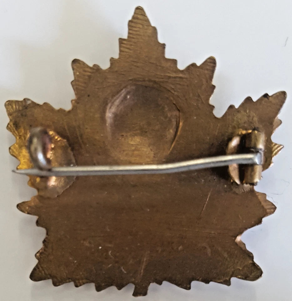 Sweetheart Brooch 43rd Camerons battalion Canadian CEF WW1