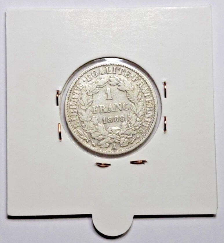 1 Franc Cérès III Rep 1888 A SUP