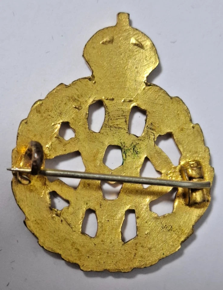 Sweetheart Brooch Army Veterinary Corps WW1 enameld