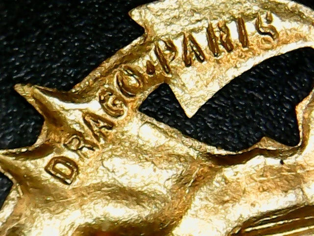 Transmissions des Troupes Françaises en E.O, dos lisse embouti