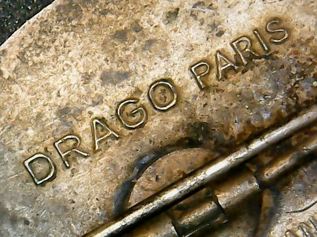 27° Régiment d’Artillerie Divisionnaire, canon vert, pastille lisse