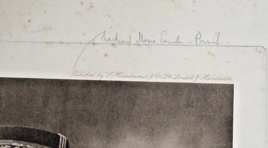 Portrait original du Maréchal Foch réalisé pour une maison d'éditions de Paris