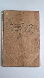 Livret de Claude Murat 1e Régiment du Génie. campagne Tunisie 1891-92