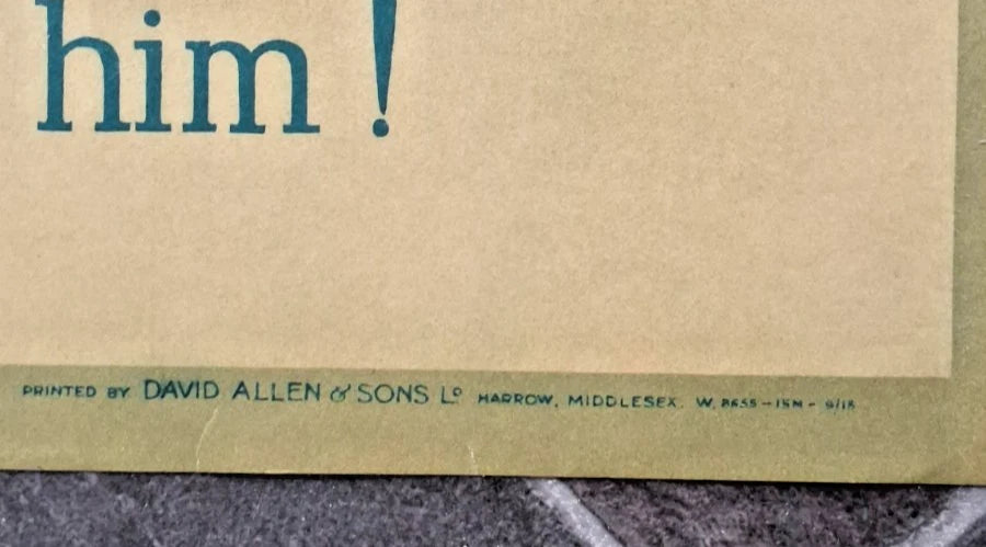 "Make Us Proud Of You" genuine WW1 Army recruiting poster