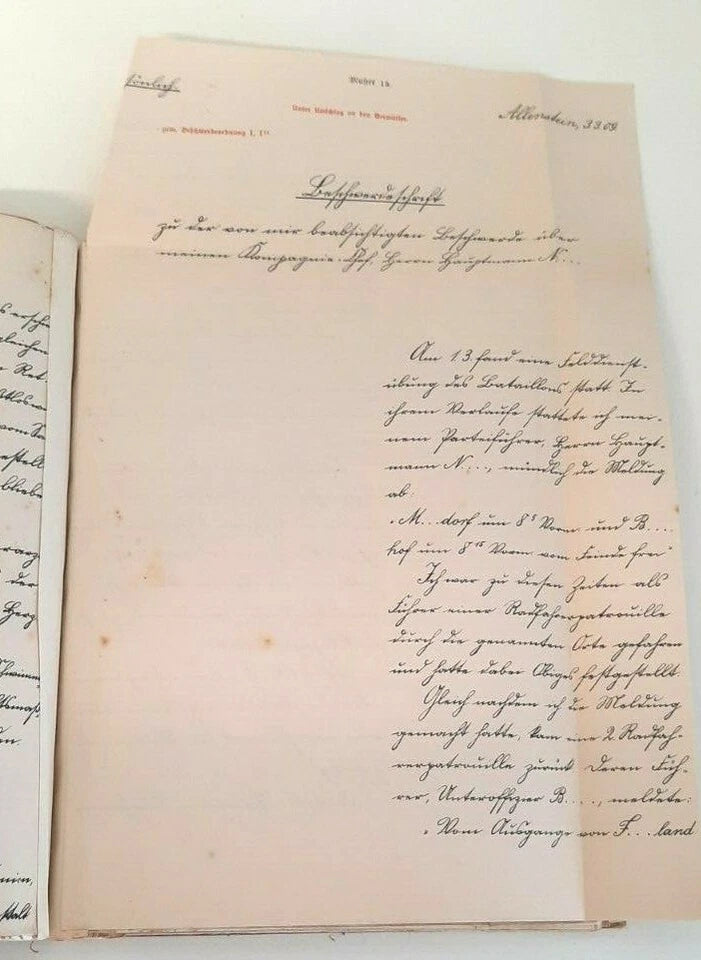 Leitfaden für den Unterricht im Militärschreibwesen 1909