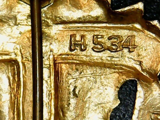 Transmissions des Troupes Françaises en E.O, dos lisse embouti