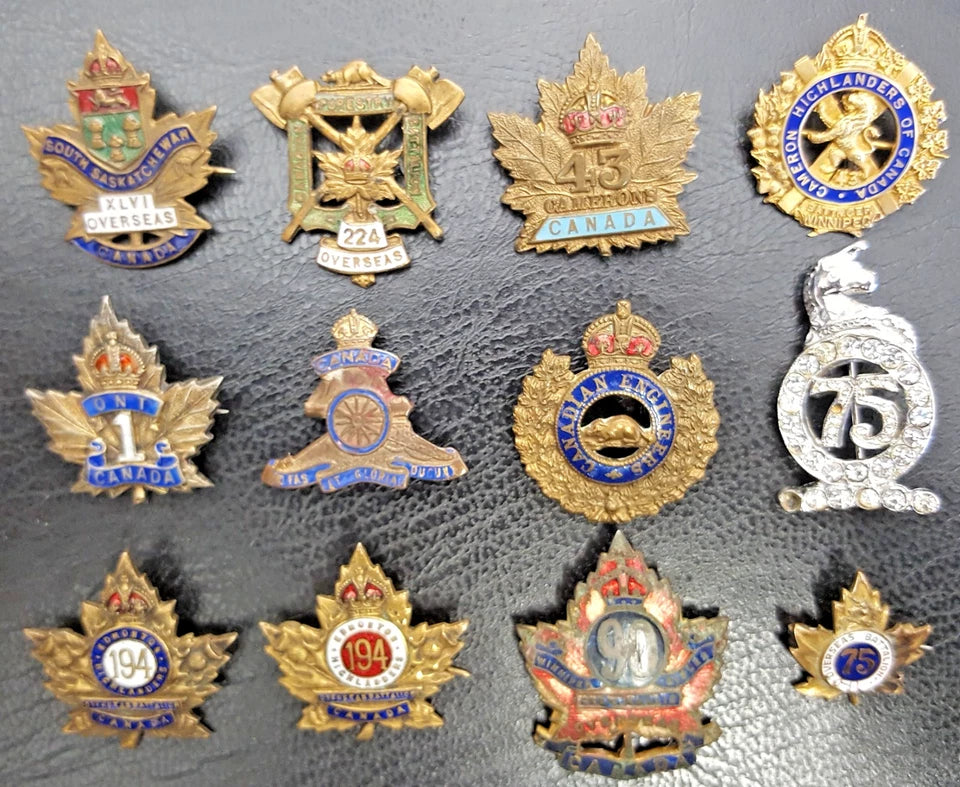 Sweetheart Brooch Canadian Field Artillery CEF WW1