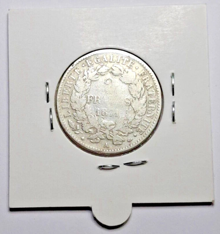 2 Francs Cérès III Rep 1871 A normal TB