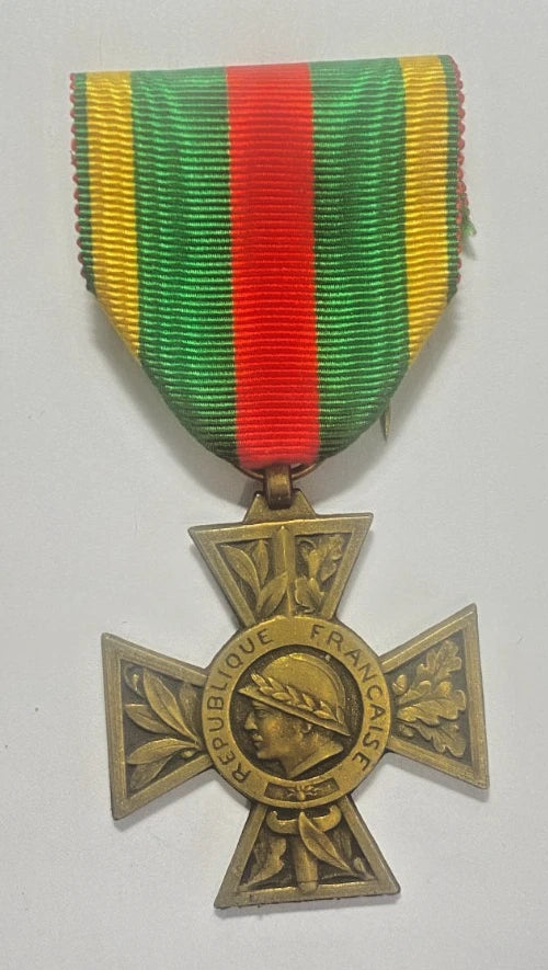 Croix du Combattant Volontaire 1914-1918 gros module (sans millésimes)