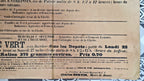 Affiche distributions de denrées du Comité Hispano-Américain Douai novembre 1915 M